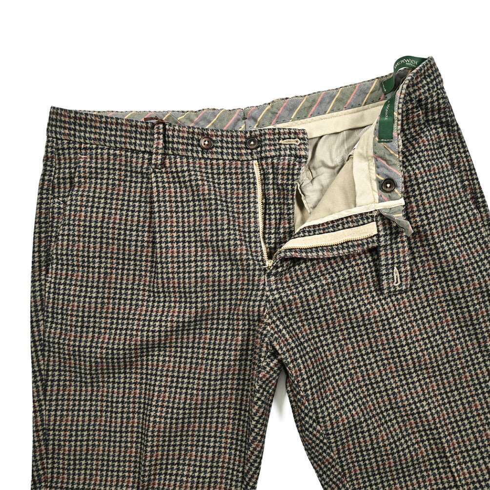 SALE｜BERWICH MORELLO ストレッチコットン ワンタックスラックス｜411987 - 50｜GUARDAROBA MILANO OFFICIAL STORE