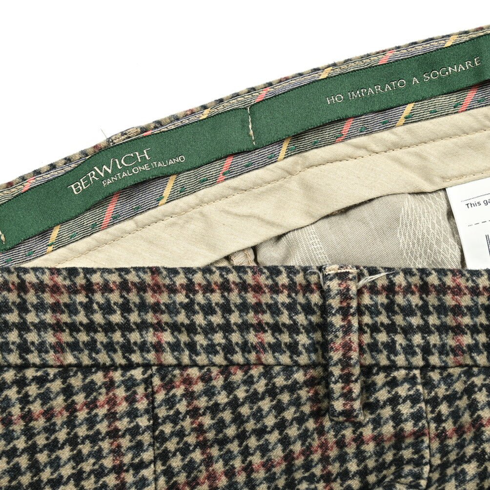 SALE｜BERWICH MORELLO ストレッチコットン ワンタックスラックス｜411987 - 50｜GUARDAROBA MILANO OFFICIAL STORE