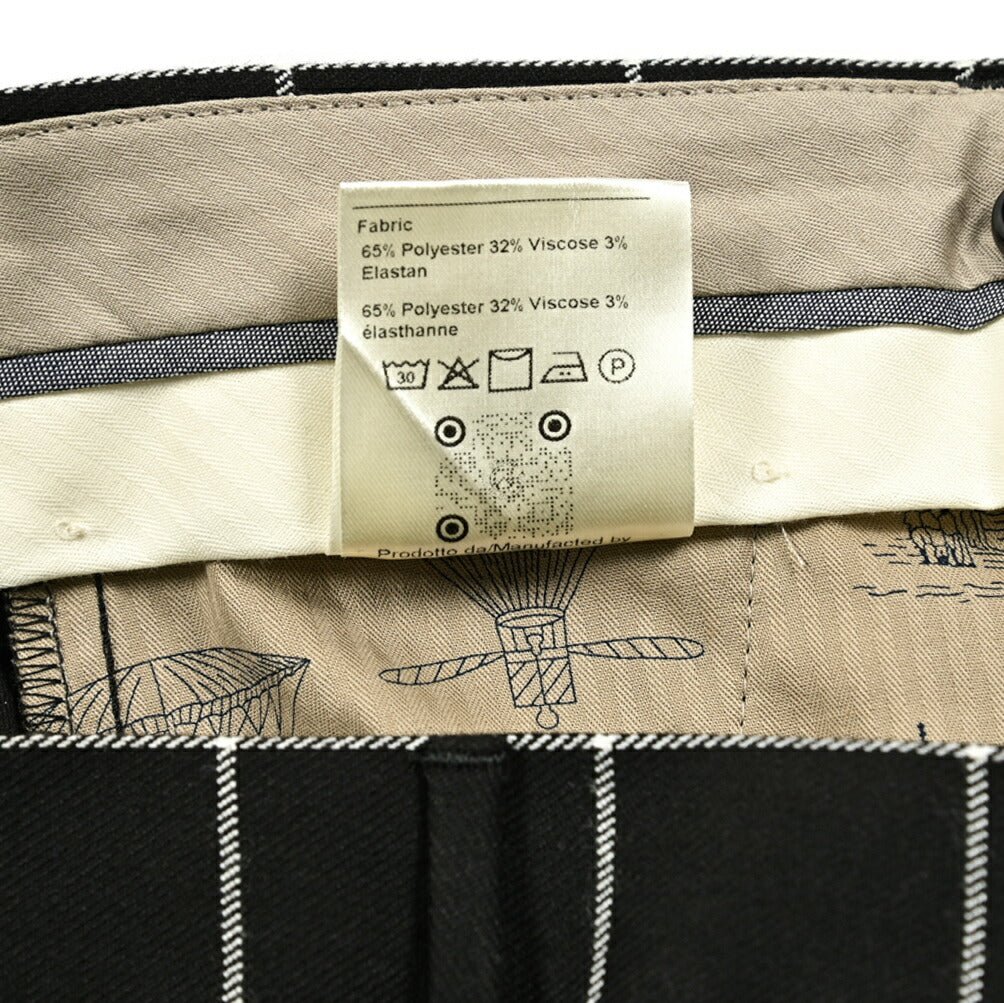 SALE｜BERWICH MORELLO ストレッチポリエステルビスコース ノータックスラックス｜412181 - 50｜GUARDAROBA MILANO OFFICIAL STORE