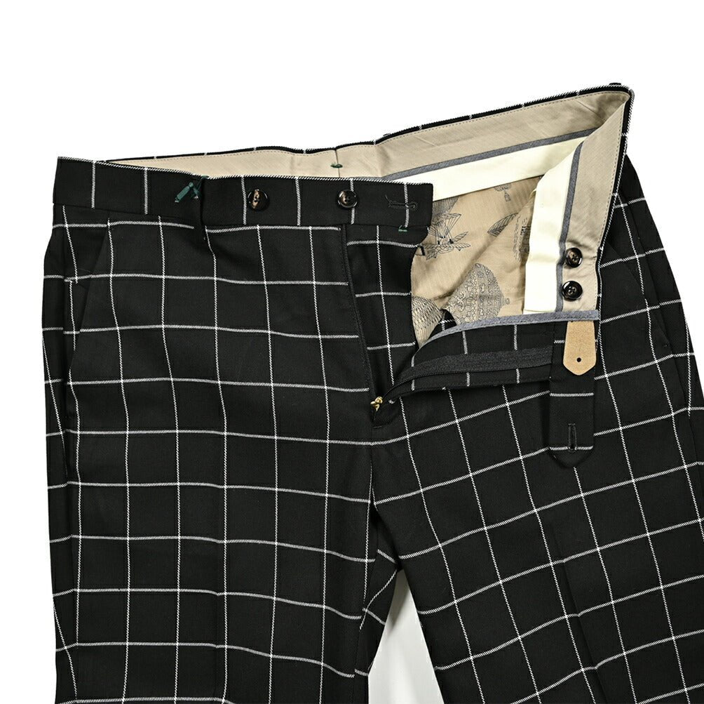 SALE｜BERWICH MORELLO ストレッチポリエステルビスコース ノータックスラックス｜412181 - 50｜GUARDAROBA MILANO OFFICIAL STORE