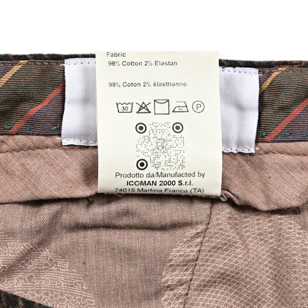 SALE｜BERWICH MORELLO ストレッチコットン ワンタックスラックス｜412258 - 46｜GUARDAROBA MILANO OFFICIAL STORE