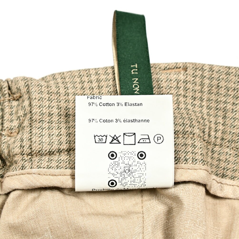 SALE｜BERWICH MORELLO ストレッチコットン ノータックスラックス｜412247 - 46｜GUARDAROBA MILANO OFFICIAL STORE