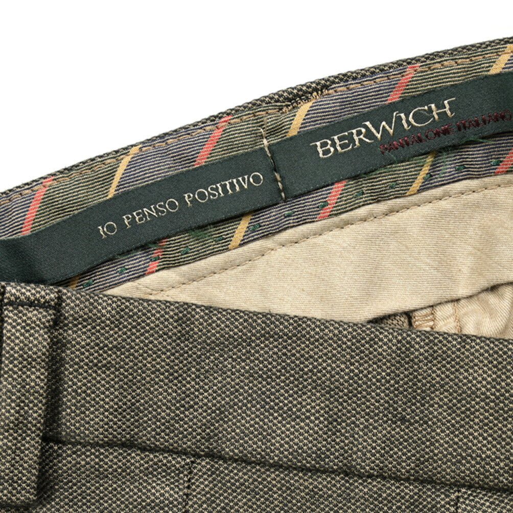 SALE｜BERWICH MORELLO ストレッチコットン ワンタックスラックス｜411964 - 46｜GUARDAROBA MILANO OFFICIAL STORE