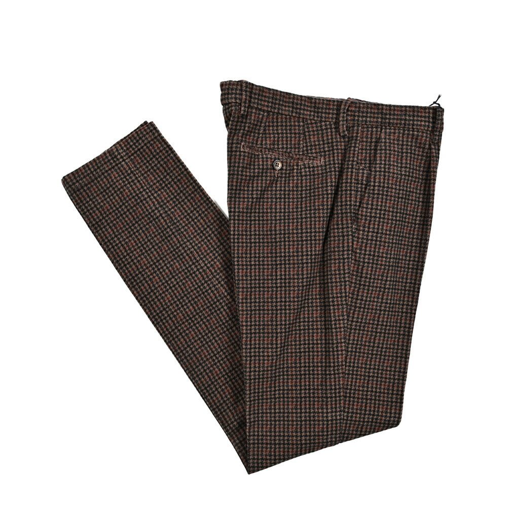 BERWICH MORELLO ストレッチコットン ワンタックスラックス｜412258 - 46｜GUARDAROBA MILANO OFFICIAL STORE