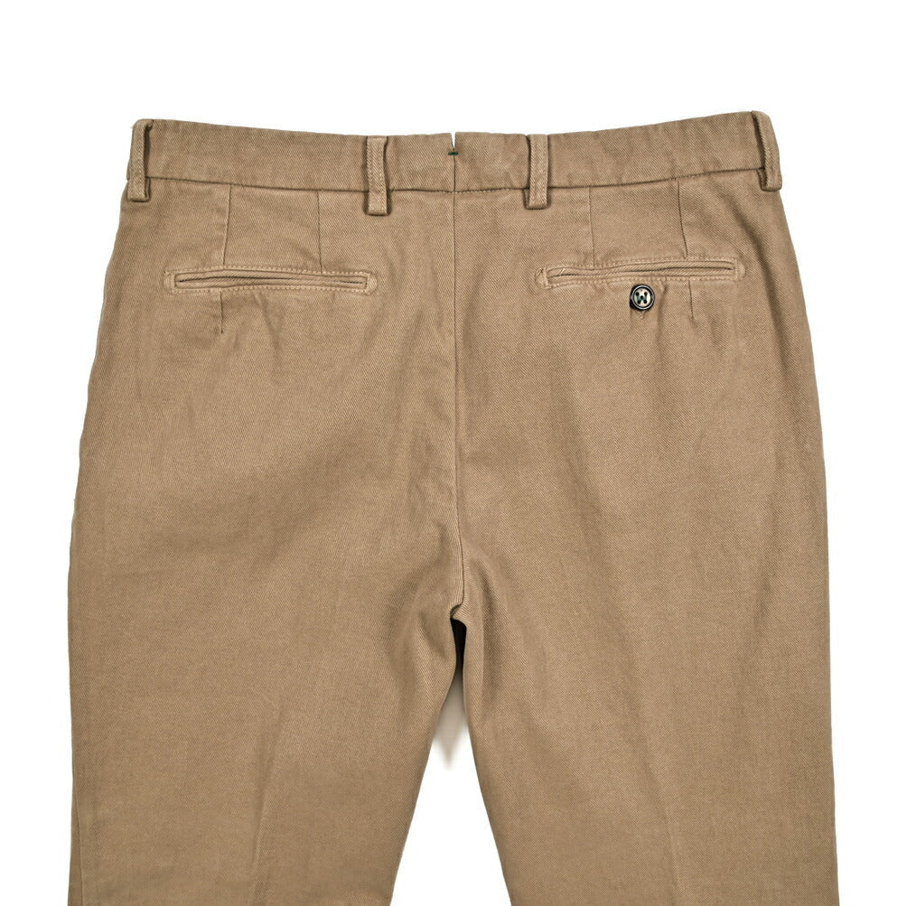 SALE｜BERWICH RETRO ストレッチコットン ワンタックチノスラックス｜411683 - 46｜GUARDAROBA MILANO OFFICIAL STORE