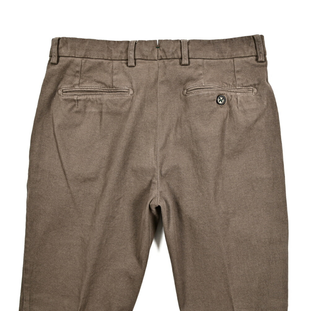 SALE｜BERWICH RETRO ストレッチコットン ワンタックチノスラックス｜411610 - 50｜GUARDAROBA MILANO OFFICIAL STORE