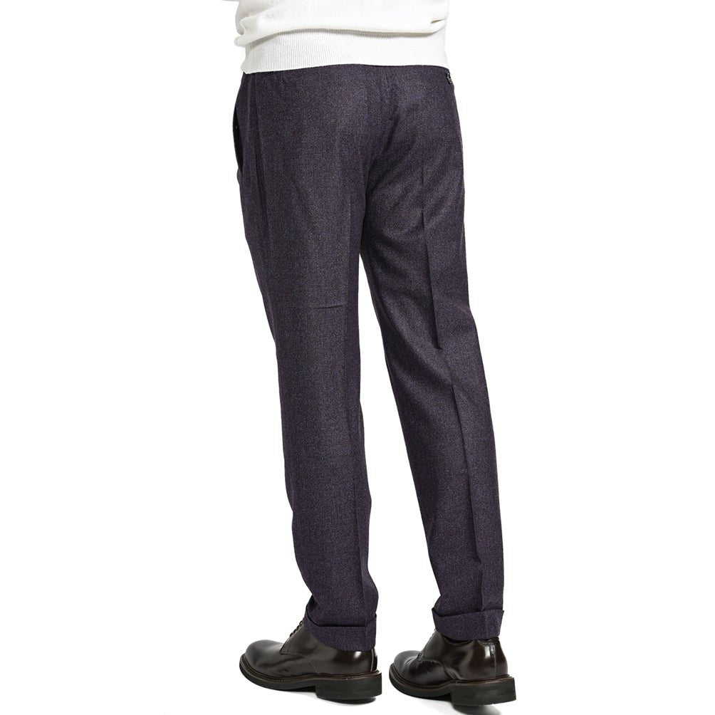 SALE｜BERWICH RETRO ストレッチウール ワンタックスラックス｜411593 - 48｜GUARDAROBA MILANO OFFICIAL STORE