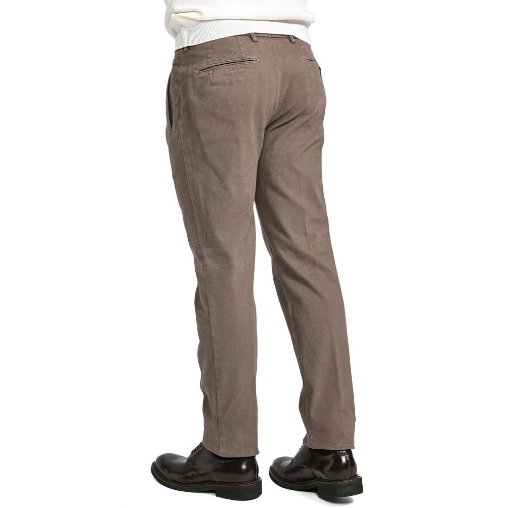 SALE｜BERWICH RETRO ストレッチコットン ワンタックチノスラックス｜411610 - 52｜GUARDAROBA MILANO OFFICIAL STORE