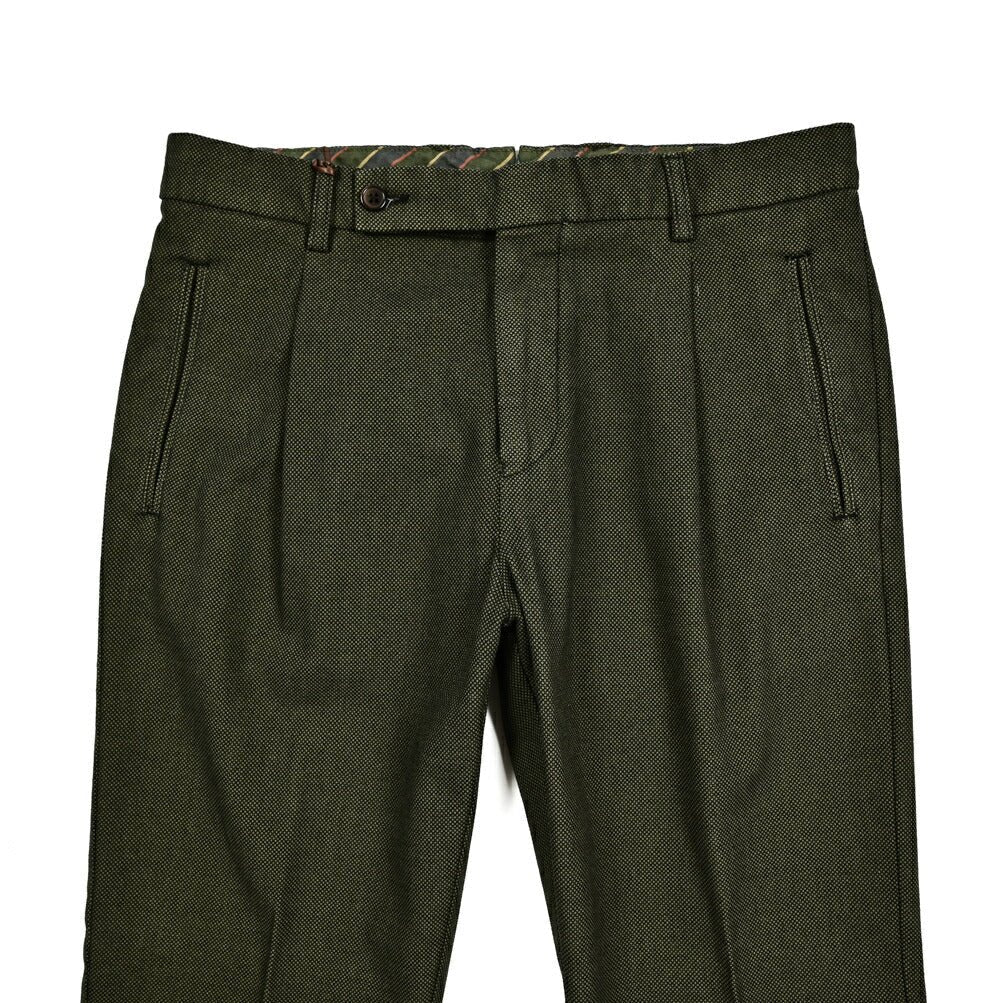 SALE｜BERWICH RETRO ストレッチコットンポリエステル ワンタックスラックス｜412276 - 46｜GUARDAROBA MILANO OFFICIAL STORE