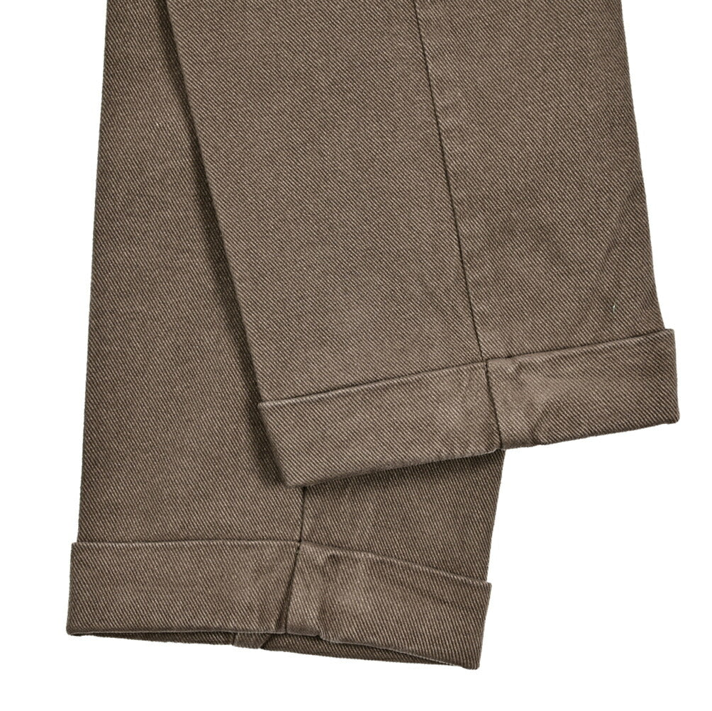 SALE｜BERWICH RETRO ストレッチコットン ワンタックチノスラックス｜411610 - 50｜GUARDAROBA MILANO OFFICIAL STORE