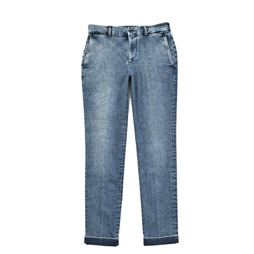 SALE｜BERWICH "YRETRO" ストレッチデニム ノータックスリムパンツ(デニスラ)｜424932 - 46｜GUARDAROBA MILANO OFFICIAL STORE