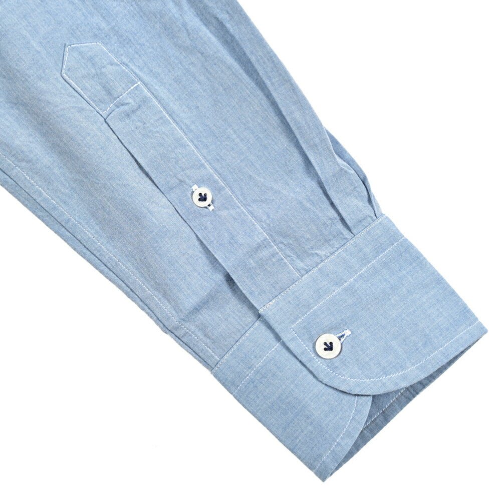 SALE｜ORIAN DENIM DIVISION コットン100% ホリゾンタルカラーシャツ｜421101 - 38｜GUARDAROBA MILANO OFFICIAL STORE