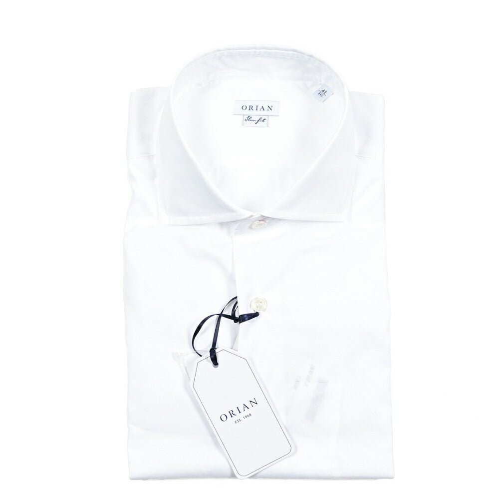 SALE｜ORIAN SLIM FIT コットン100% ホリゾンタルカラードレスシャツ｜420715 - 37｜GUARDAROBA MILANO OFFICIAL STORE