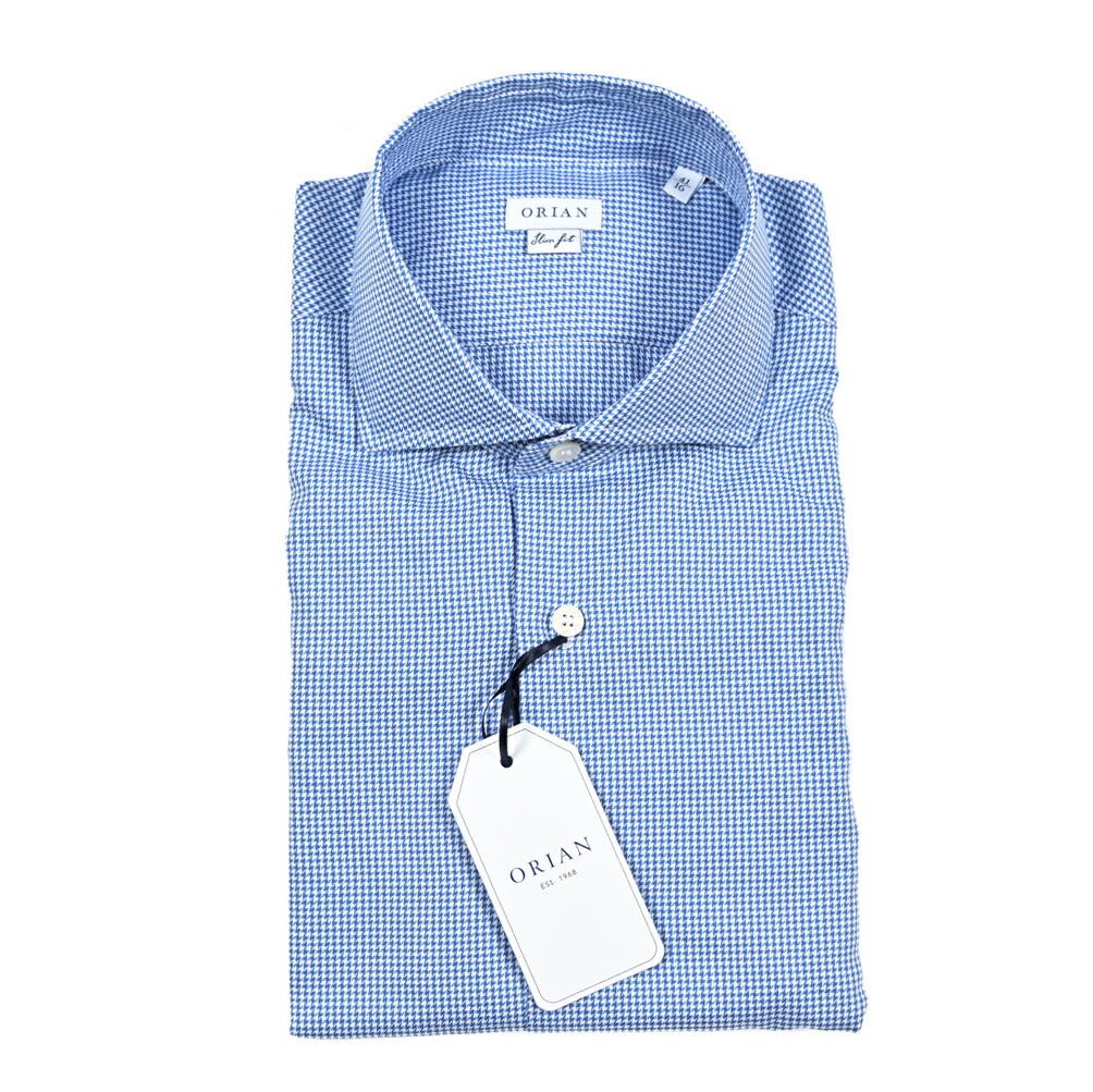 SALE｜ORIAN SLIM FIT コットン100% ホリゾンタルカラーシャツ｜420742 - 38｜GUARDAROBA MILANO OFFICIAL STORE