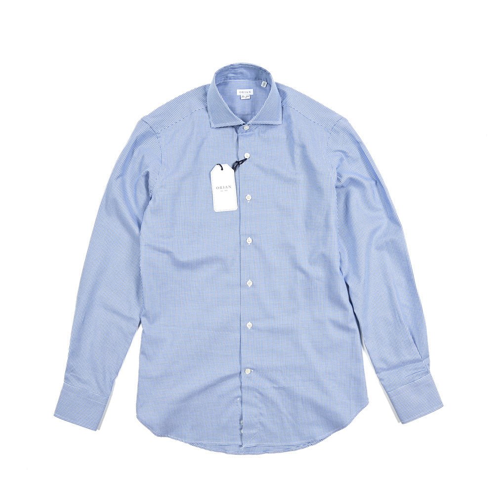 SALE｜ORIAN SLIM FIT コットン100% ホリゾンタルカラーシャツ｜420742 - 38｜GUARDAROBA MILANO OFFICIAL STORE