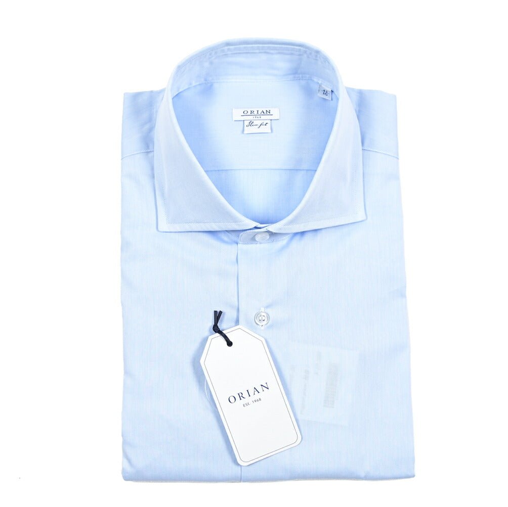 SALE｜ORIAN SLIM FIT コットン100% ホリゾンタルカラードレスシャツ｜420780 - 38｜GUARDAROBA MILANO OFFICIAL STORE