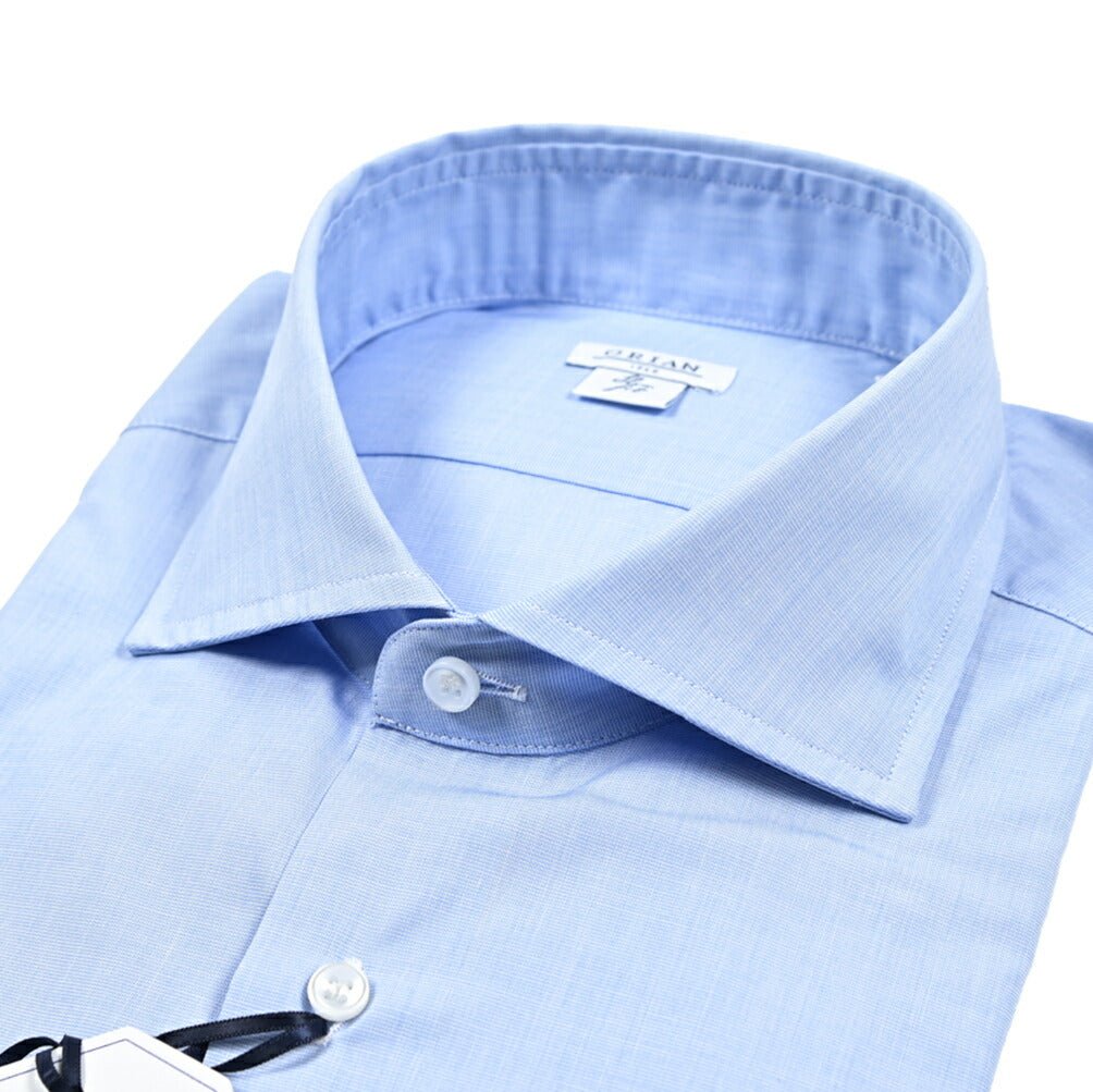 ORIAN SLIM FIT コットン100% ホリゾンタルカラーシャツ｜420833 - 38｜GUARDAROBA MILANO OFFICIAL STORE