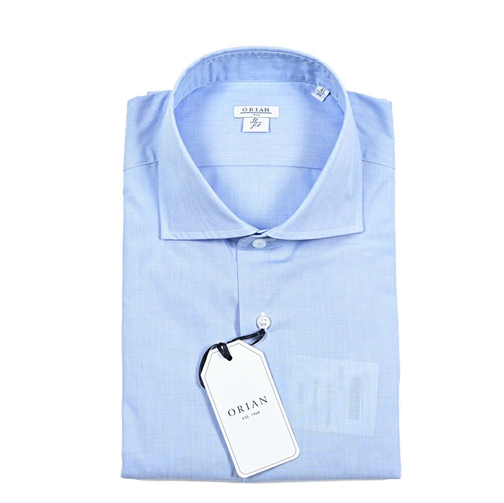 SALE｜ORIAN SLIM FIT コットン100% ホリゾンタルカラーシャツ｜420833 - 38｜GUARDAROBA MILANO OFFICIAL STORE