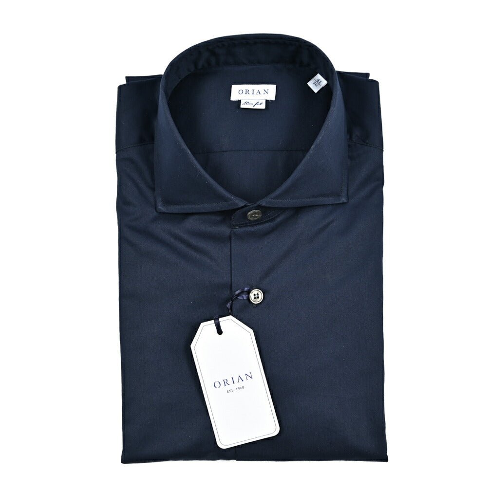 SALE｜ORIAN SLIM FIT コットン100% ホリゾンタルカラードレスシャツ｜420967 - 38｜GUARDAROBA MILANO OFFICIAL STORE