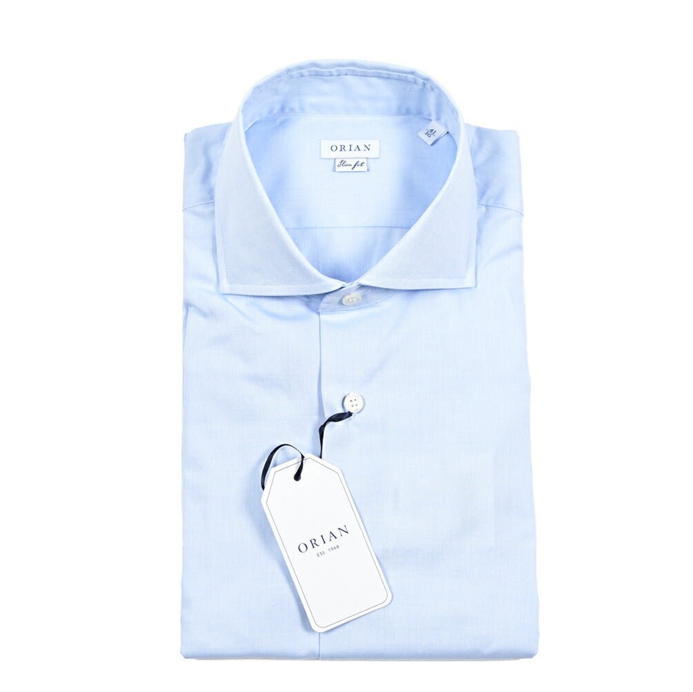 SALE｜ORIAN SLIM FIT コットン100% ホリゾンタルカラーシャツ｜421027 - 39｜GUARDAROBA MILANO OFFICIAL STORE