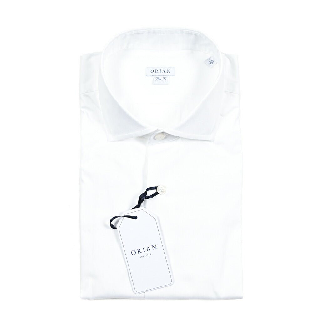 SALE｜ORIAN SLIM FIT コットン100% ホリゾンタルカラーシャツ｜421043 - 37｜GUARDAROBA MILANO OFFICIAL STORE