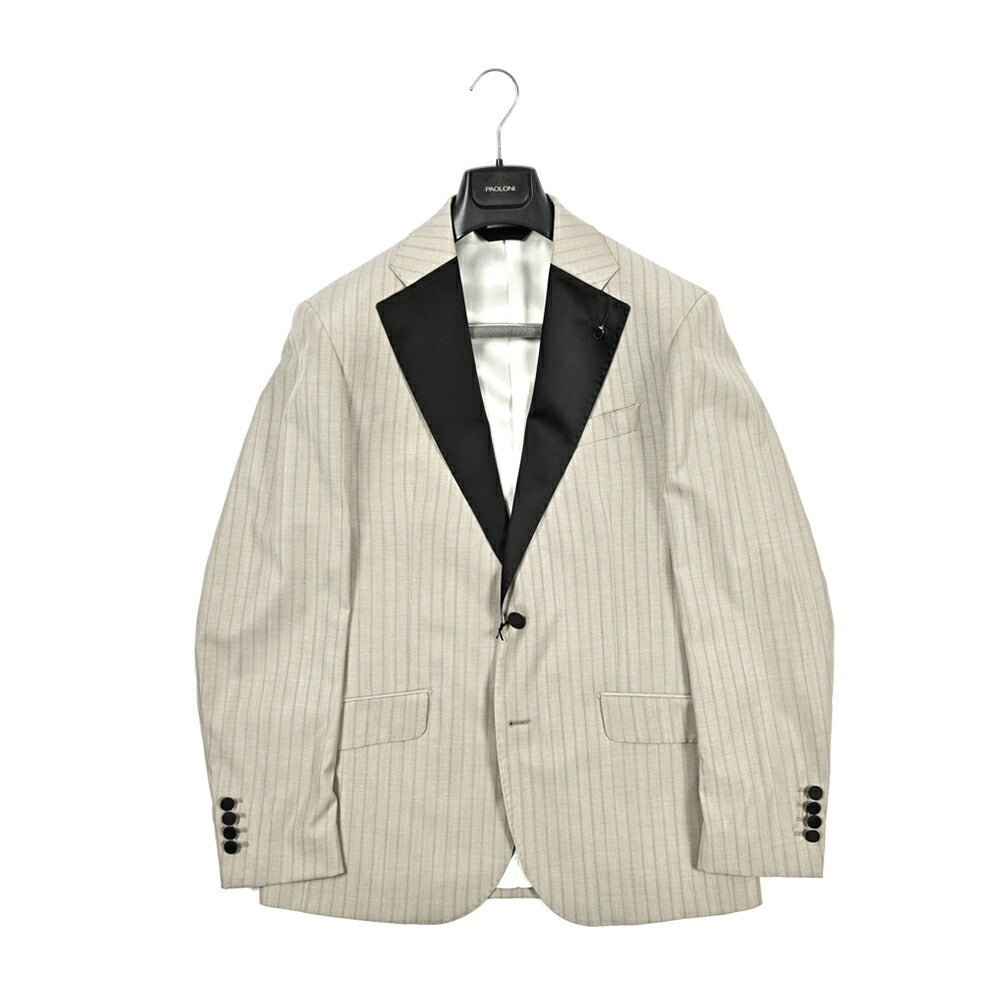SALE｜PAOLONI ストレッチウール 2Bシングルタキシードスーツ｜418695｜GUARDAROBA MILANO OFFICIAL STORE