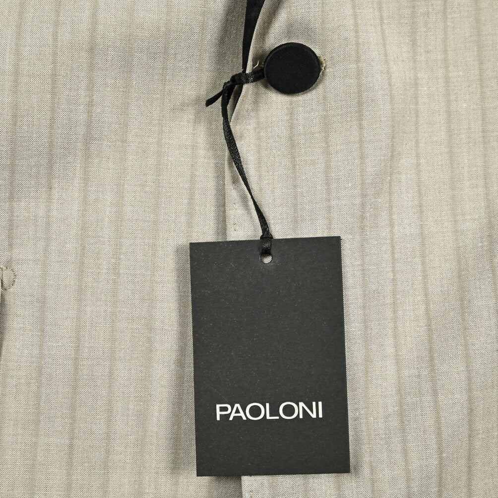 SALE｜PAOLONI ストレッチウール 2Bシングルタキシードスーツ｜418695｜GUARDAROBA MILANO OFFICIAL STORE