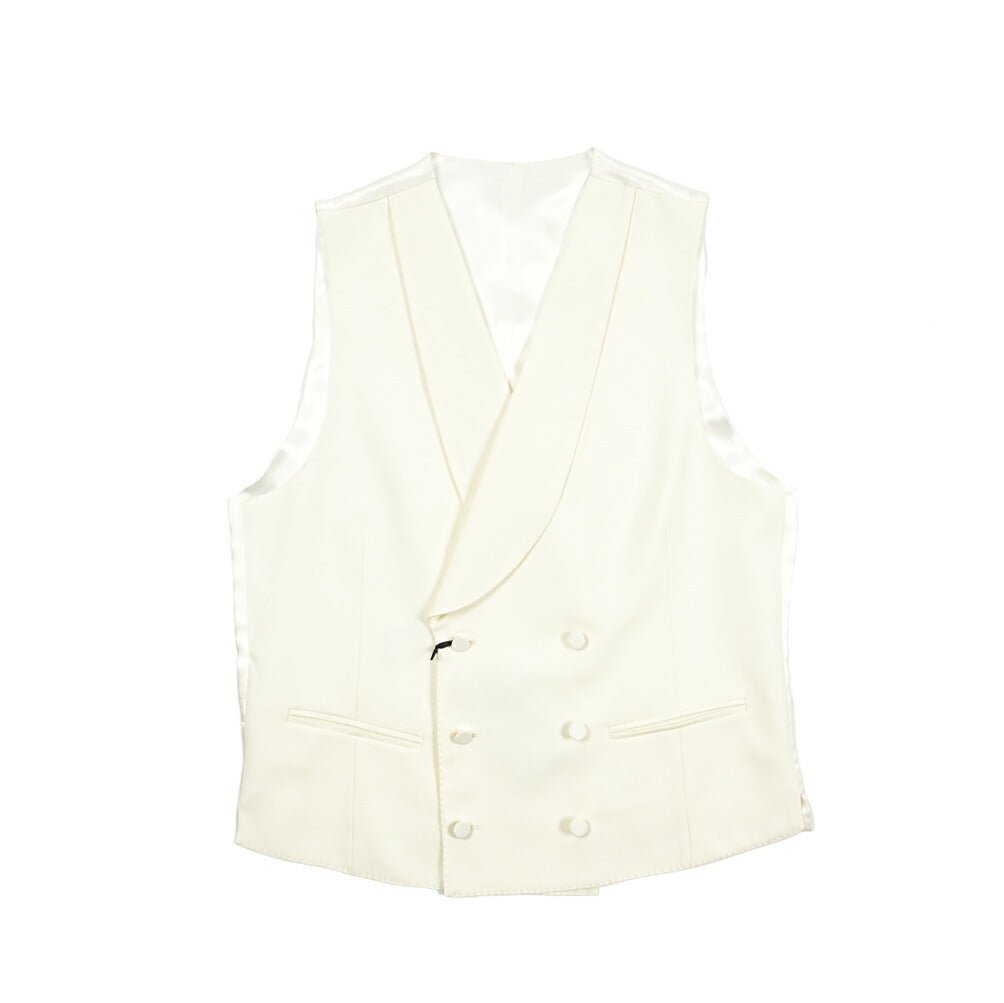 PAOLONI ストレッチポリエステルウール 6Bダブルジレ(ベスト)｜418725｜GUARDAROBA MILANO OFFICIAL STORE