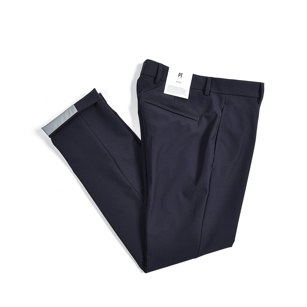 PT TORINO Active "EPSILON" ストレッチナイロン ノータックテーパードパンツ (反射板付き)｜382277 - A - 44｜GUARDAROBA MILANO OFFICIAL STORE