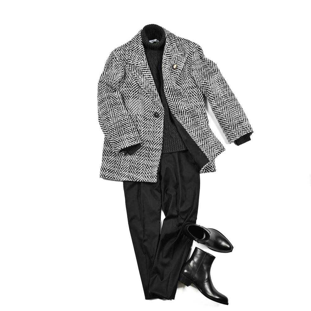 SALE｜Sergio Rossi sr TEXAN サイドジップレザーアンクルブーツ｜408341 - A - 5｜GUARDAROBA MILANO OFFICIAL STORE