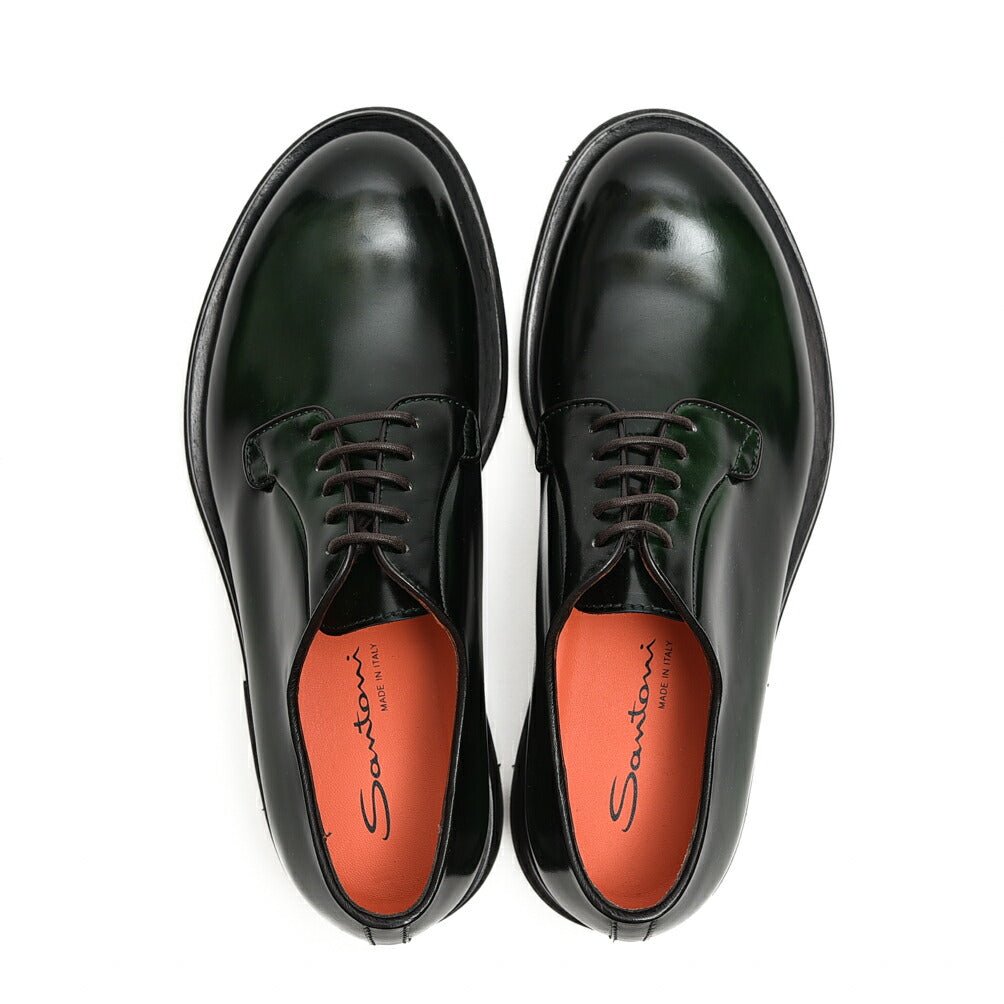 SALE｜SANTONI アンティークドレザーレースアップダービーシューズ MCCN17774｜385160 - 6h｜GUARDAROBA MILANO OFFICIAL STORE