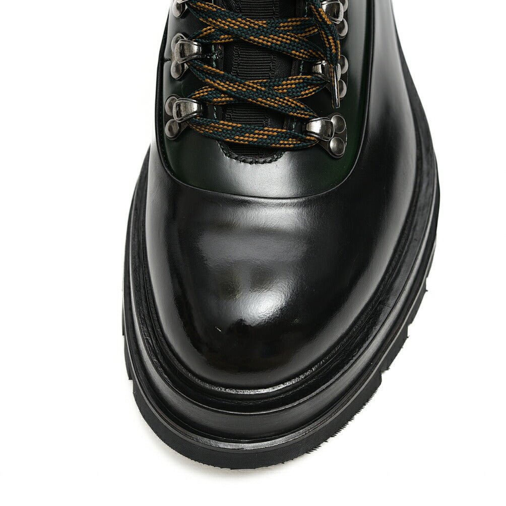 SALE｜SANTONI レザーバイカラーレースアップブーツ MCCN17881｜385212 - 7h｜GUARDAROBA MILANO OFFICIAL STORE