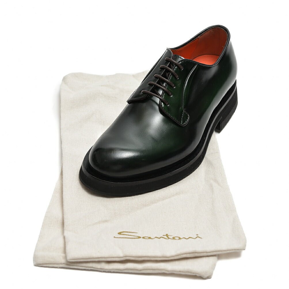 SALE｜SANTONI アンティークドレザーレースアップダービーシューズ MCCN17774｜385160 - 6h｜GUARDAROBA MILANO OFFICIAL STORE