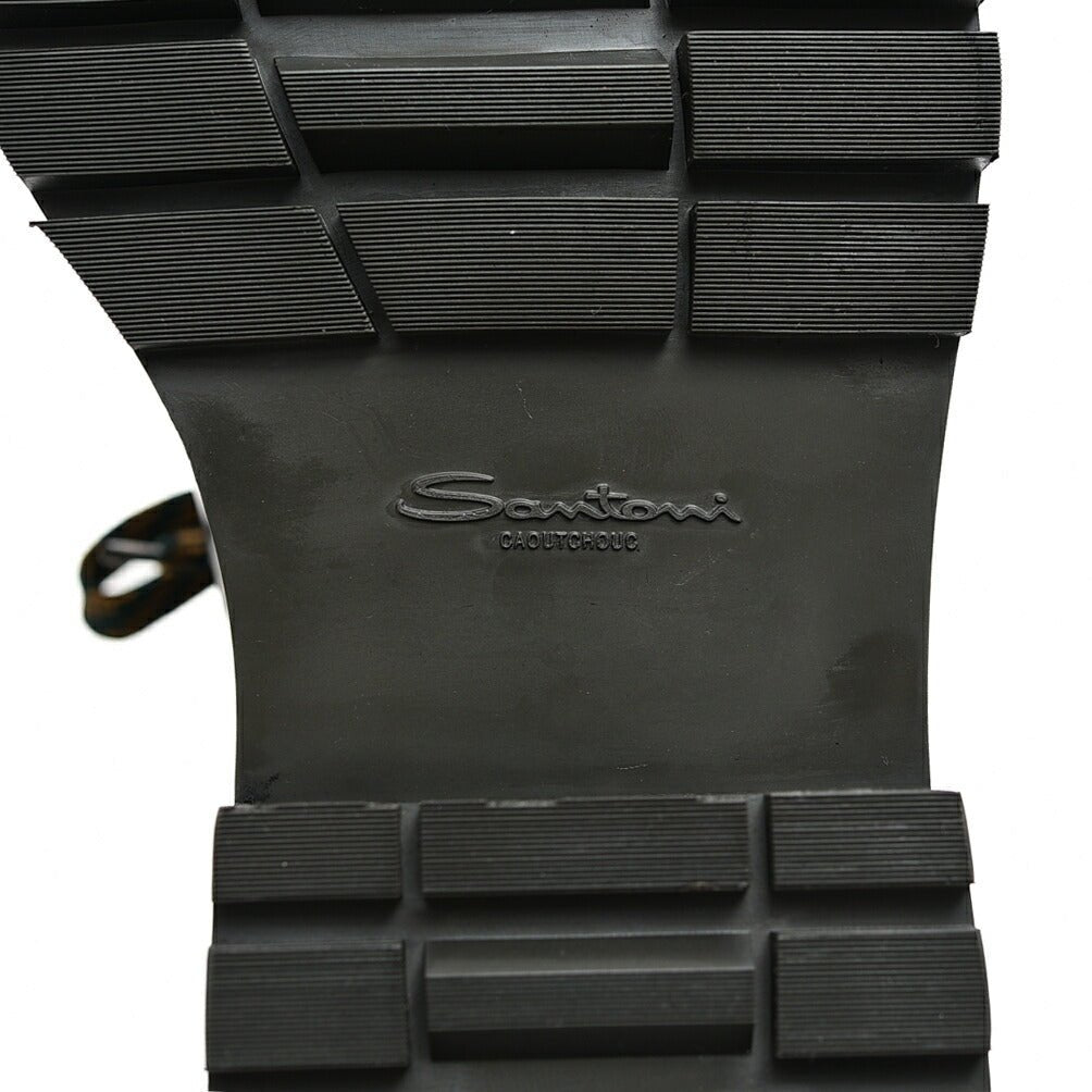 SALE｜SANTONI レザーバイカラーレースアップブーツ MCCN17881｜385212 - 7h｜GUARDAROBA MILANO OFFICIAL STORE