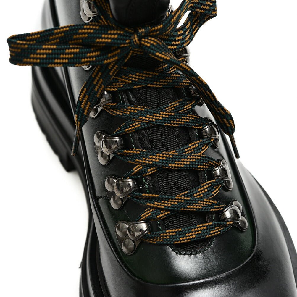 SALE｜SANTONI レザーバイカラーレースアップブーツ MCCN17881｜385212 - 7h｜GUARDAROBA MILANO OFFICIAL STORE