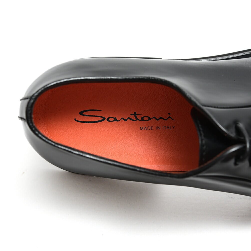 SALE｜SANTONI アンティークドレザーダービーシューズ MCLE17715｜383665 - 7｜GUARDAROBA MILANO OFFICIAL STORE