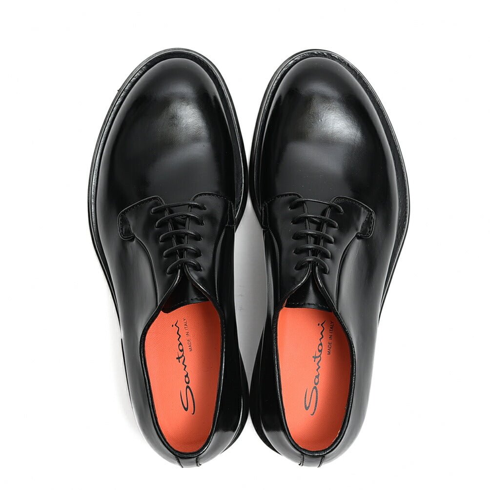 SALE｜SANTONI アンティークドレザーダービーシューズ MCLE17715｜383665 - 7｜GUARDAROBA MILANO OFFICIAL STORE
