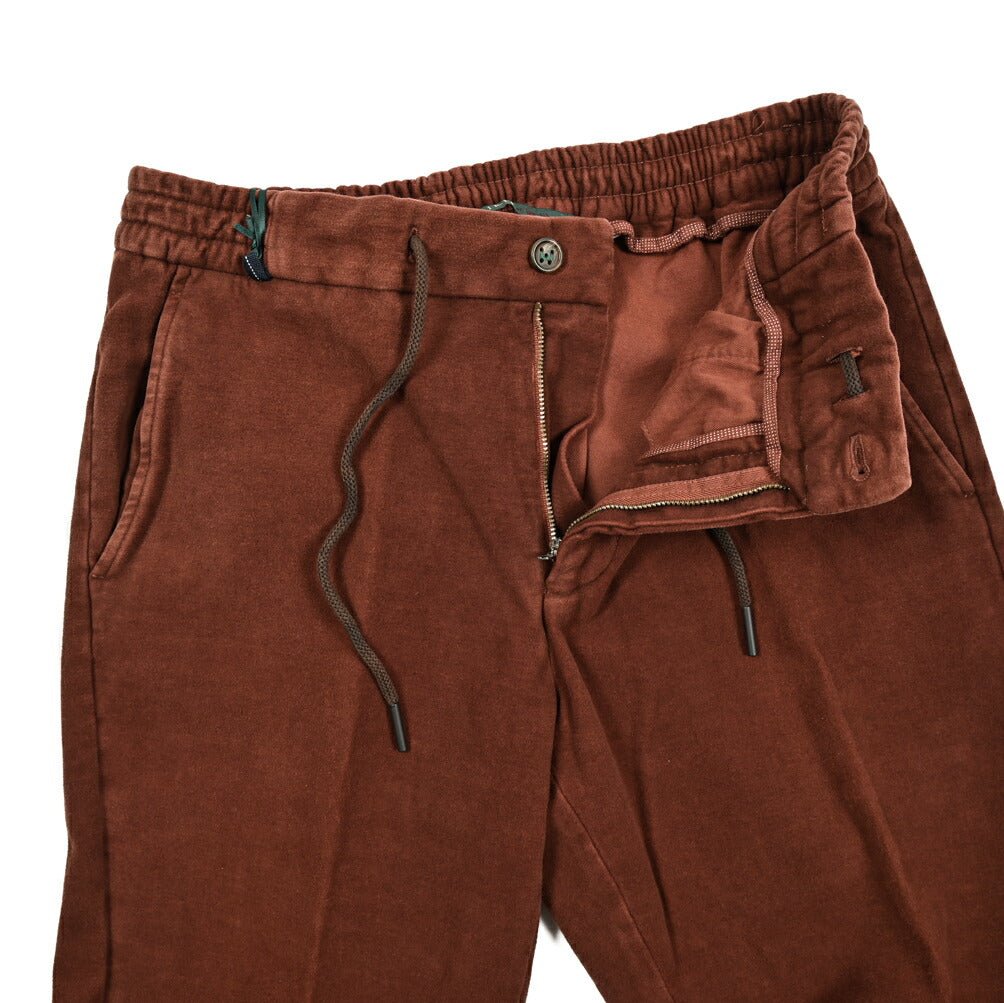 SALE｜BERWICH SPIAGGIA ストレッチコットン ノータックスラックス｜413296 - 46｜GUARDAROBA MILANO OFFICIAL STORE