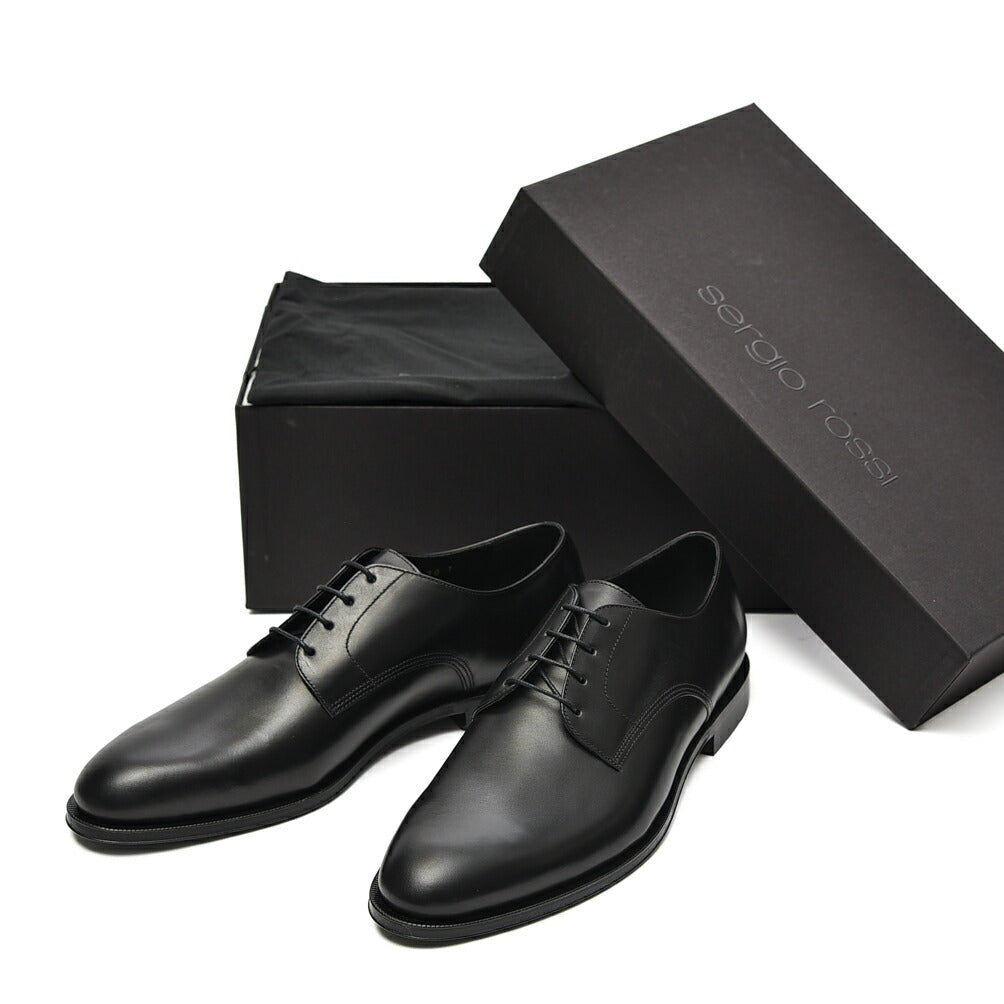 SALE｜Sergio Rossi GRUPPO ダービーレザーシューズ｜408184 - 9｜GUARDAROBA MILANO OFFICIAL STORE