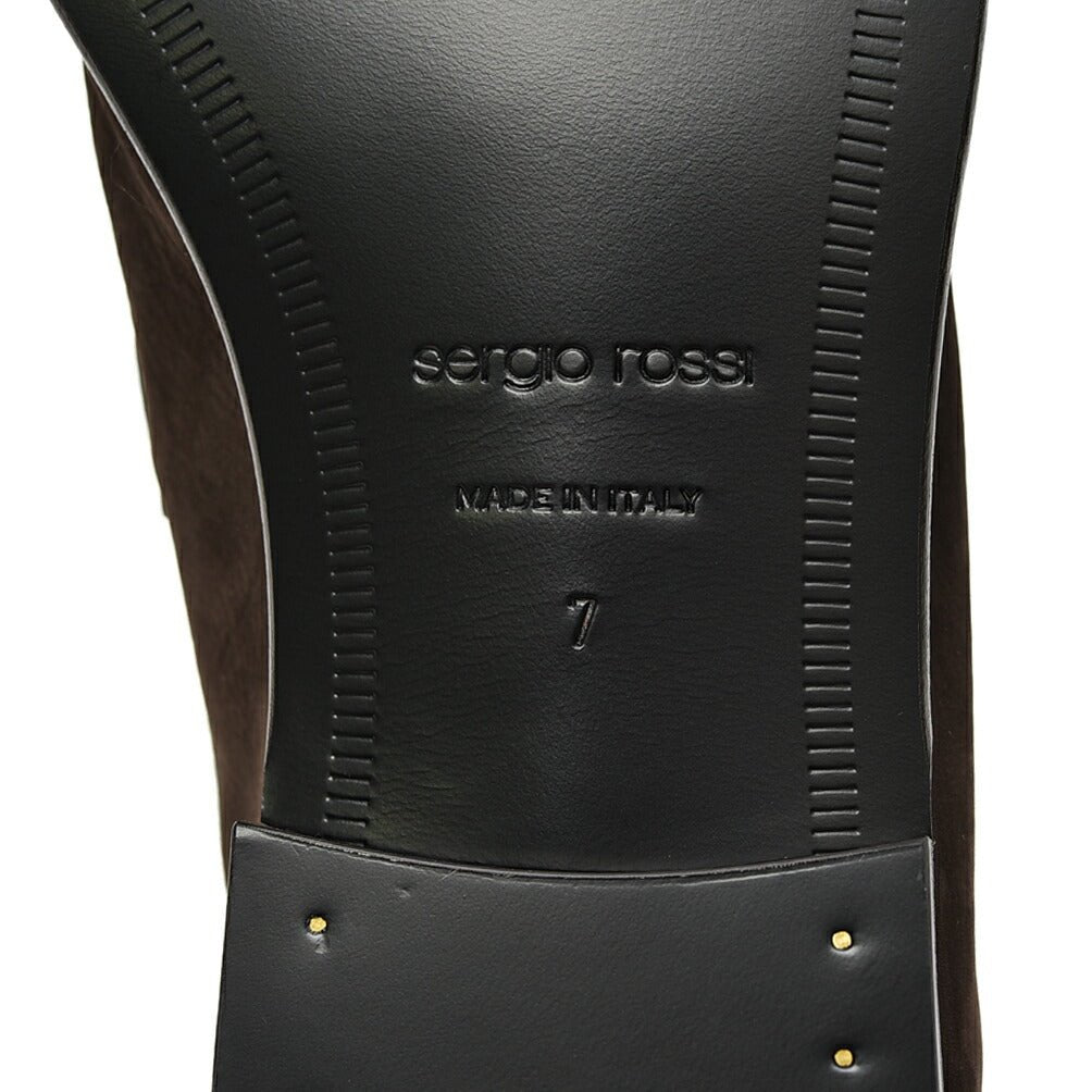 SALE｜Sergio Rossi sr NORA スエードバックルローファー｜408142 - A - 6｜GUARDAROBA MILANO OFFICIAL STORE