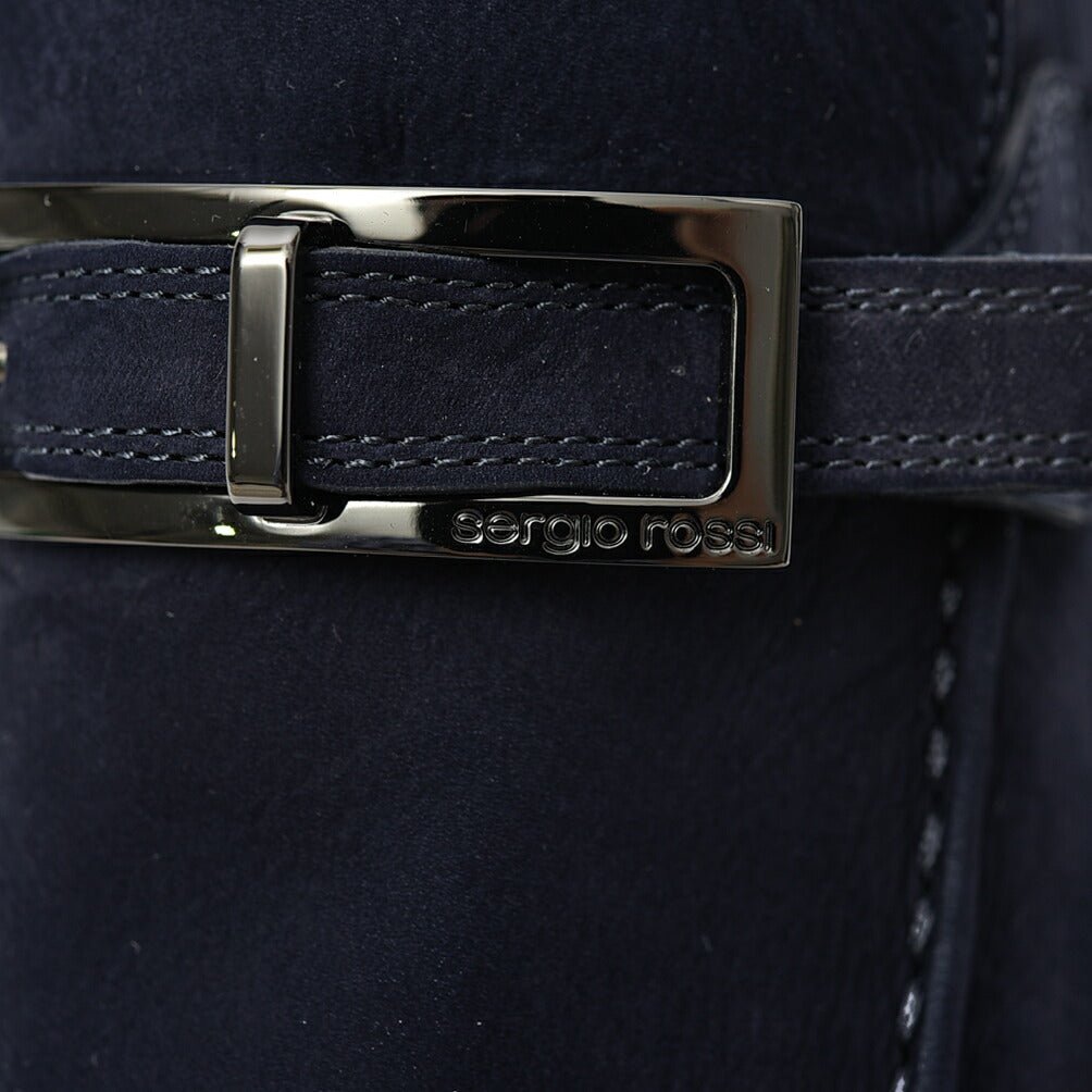 SALE｜Sergio Rossi sr NORA スエードバックルローファー｜408142 - A - 6｜GUARDAROBA MILANO OFFICIAL STORE