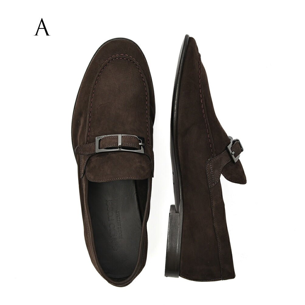 SALE｜Sergio Rossi sr NORA スエードバックルローファー｜408142 - A - 6｜GUARDAROBA MILANO OFFICIAL STORE