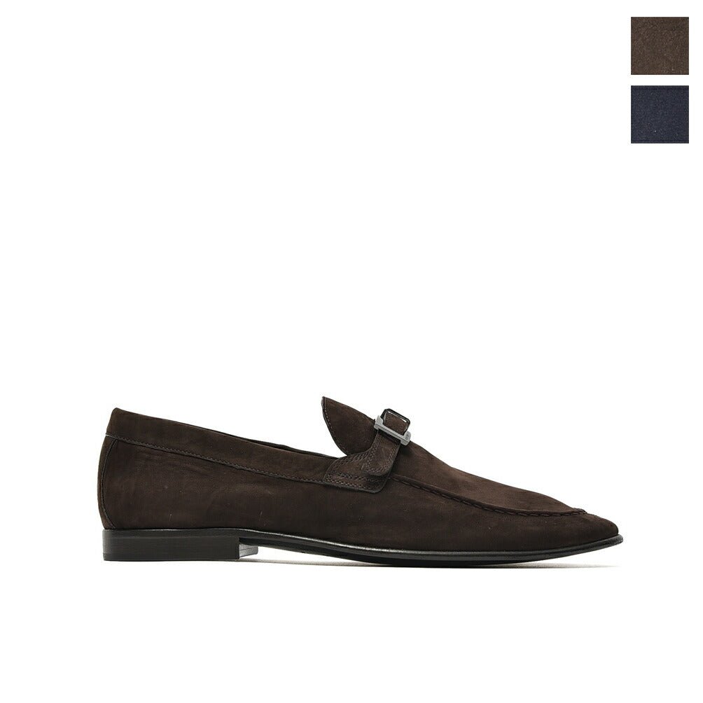 Sergio Rossi sr NORA スエードバックルローファー｜408142 - A - 6｜GUARDAROBA MILANO OFFICIAL STORE