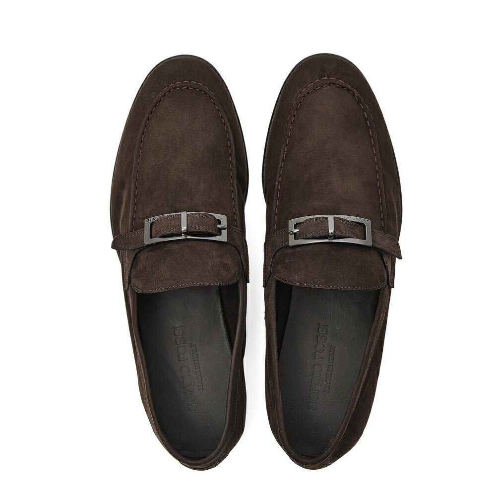 SALE｜Sergio Rossi sr NORA スエードバックルローファー｜408142 - A - 6｜GUARDAROBA MILANO OFFICIAL STORE