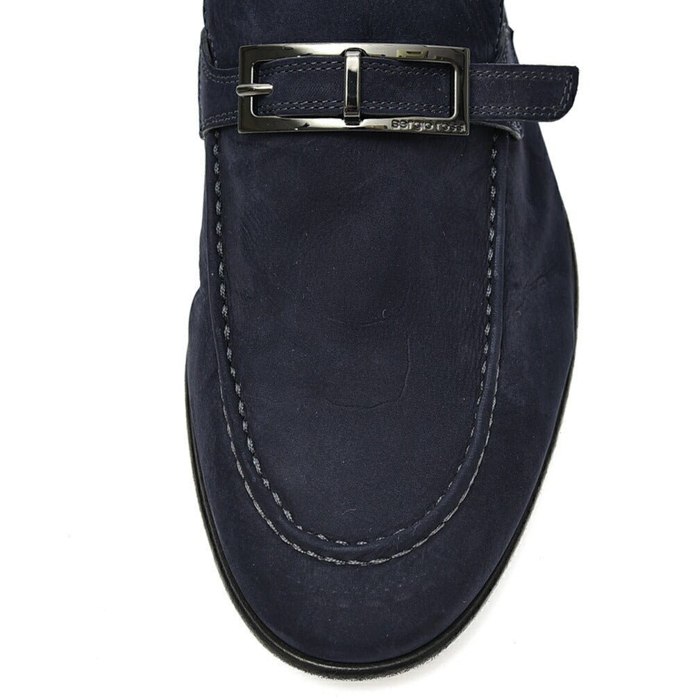 SALE｜Sergio Rossi sr NORA スエードバックルローファー｜408142 - A - 6｜GUARDAROBA MILANO OFFICIAL STORE