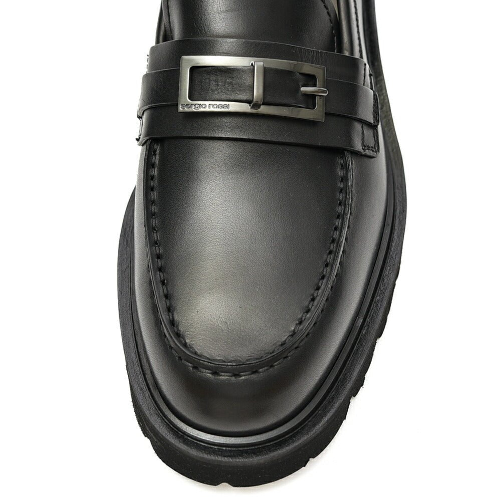 SALE｜Sergio Rossi sr SERGIO URBAN 厚底レザーバックルローファー｜408473 - 5｜GUARDAROBA MILANO OFFICIAL STORE