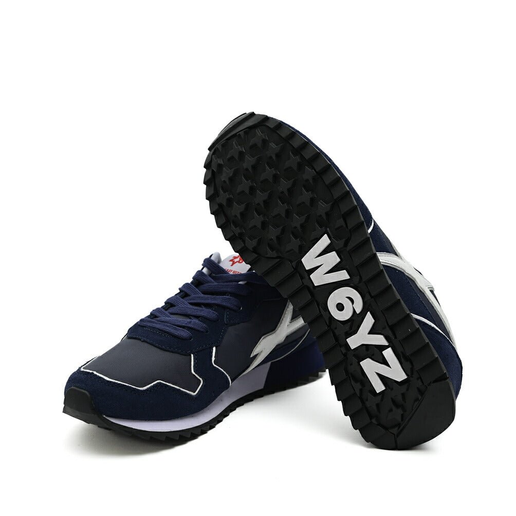 W6YZ "JET-M 231" ナイロン×スエード ローカットコンビスニーカー｜GUARDAROBA MILANO OFFICIAL STORE
